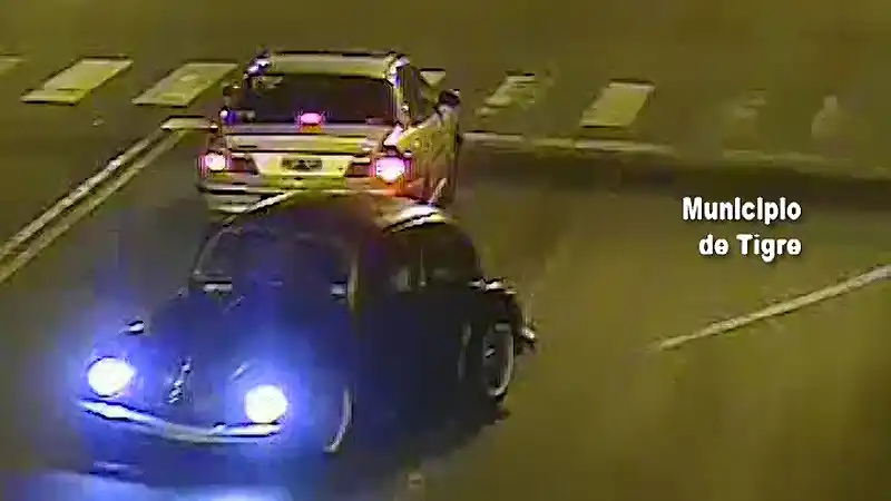 Tigre: Lo atraparon manejando sin registro, sin seguro y borracho