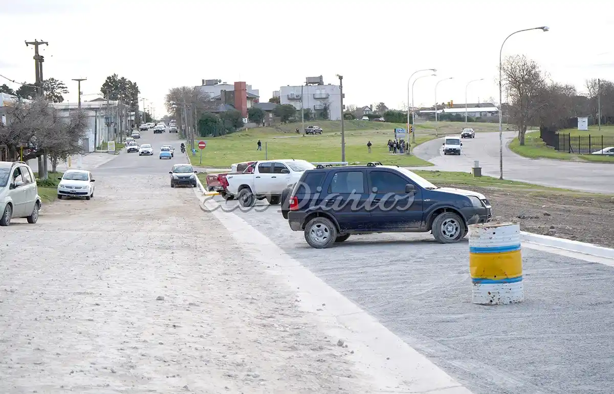 Dársenas. Para el estacionamiento de vehículos