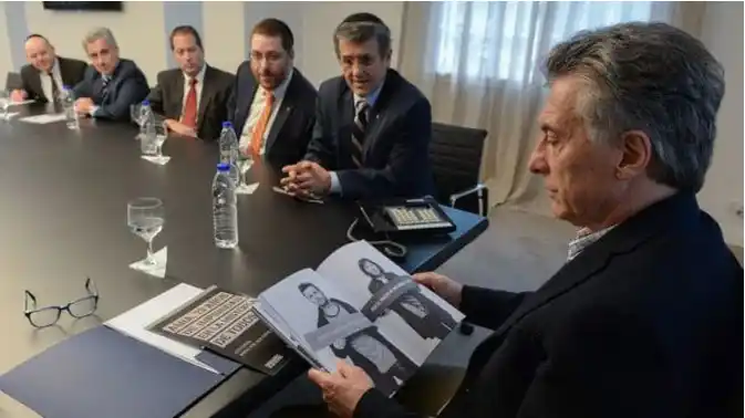 Macri recibió en Olivos a nuevas autoridades de la AMIA