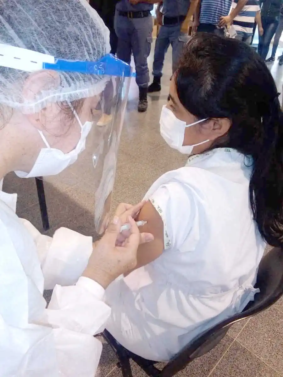 COVID-19: Formosa superó el 55% de su población vacunada con las tres dosis