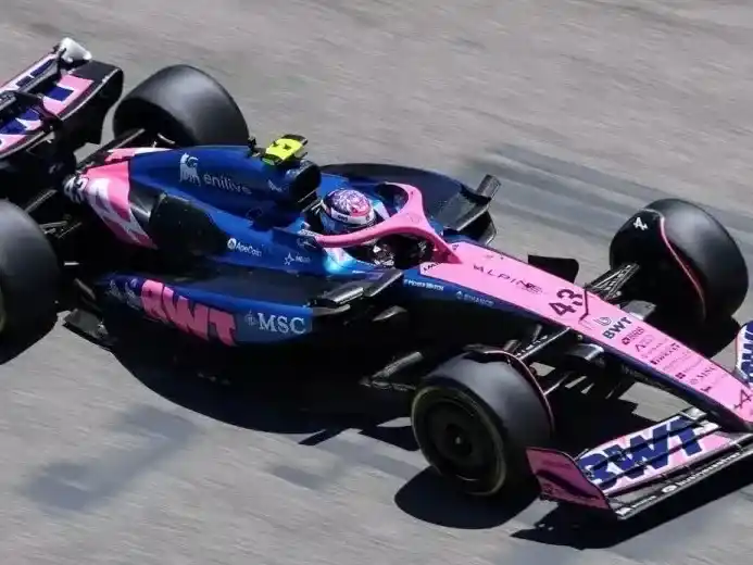 Colapinto seguirá usando el 43 en su Alpine en 2026.Foto:AP