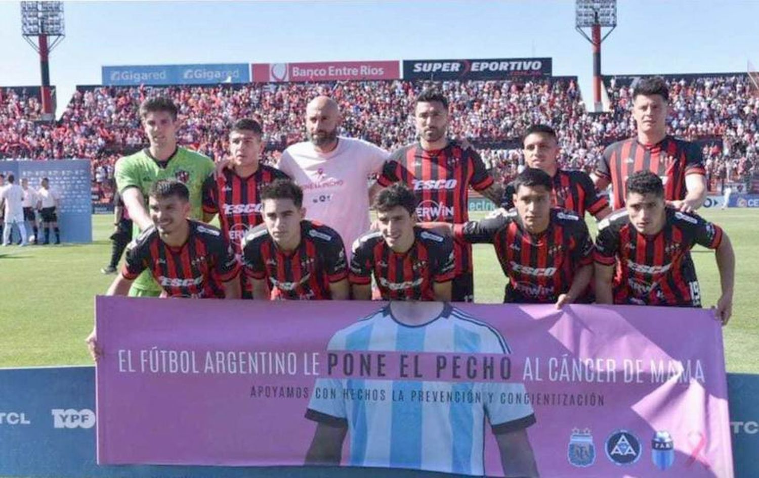 Seba Medina marcó el gol
del triunfo para Patronato