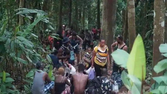 MIGRANTES VENEZOLANOS siguen liderizando la lista de los que más cruzan la SELVA DEL DARIÉN