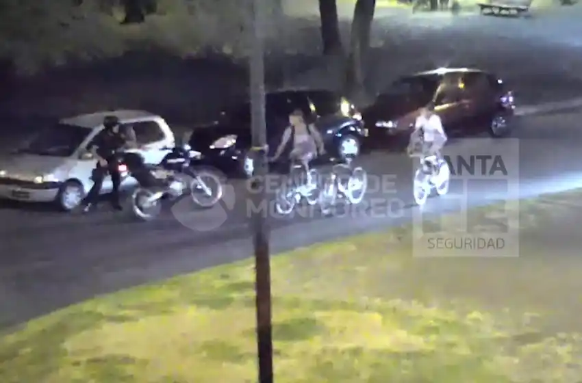Así detuvieron a dos ladrones en el Parque de la Independencia