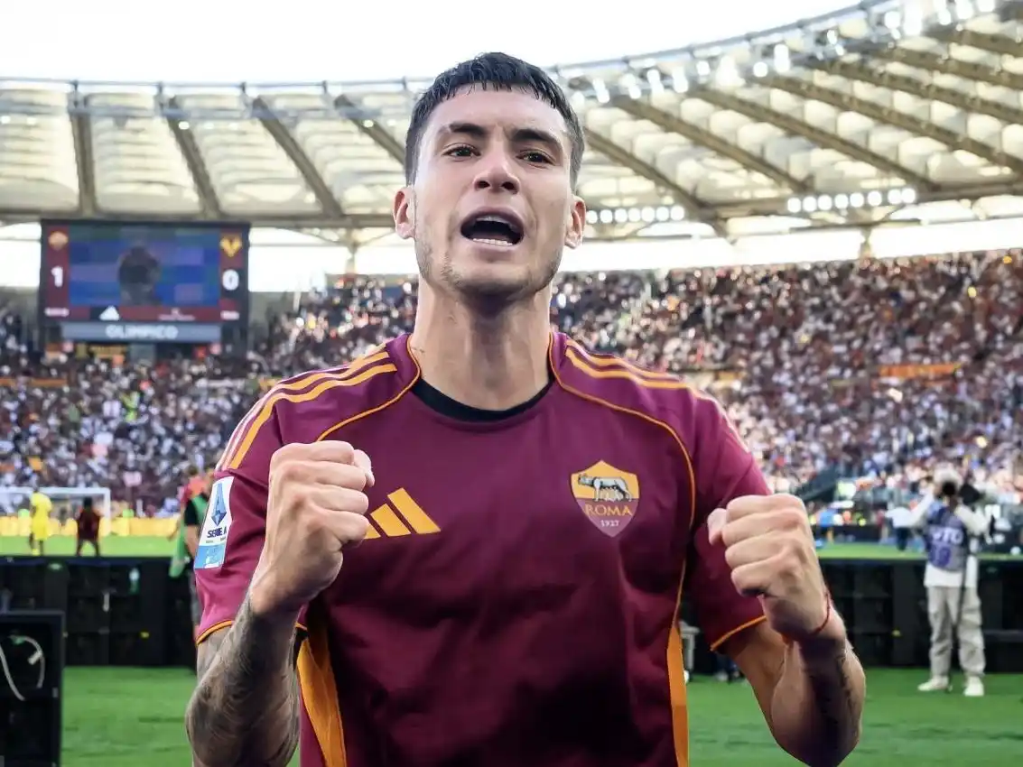 Matías Soulé ilusiona a la Roma.