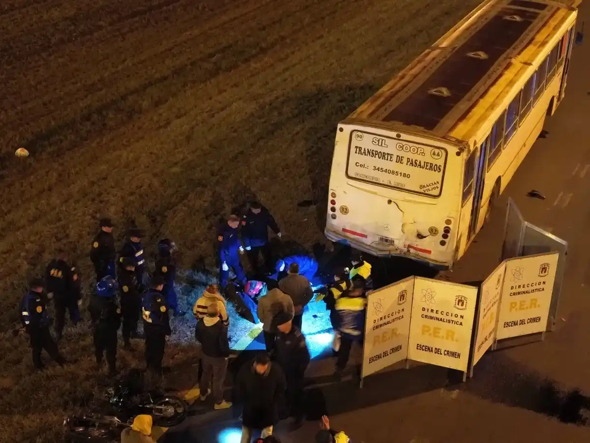 Fatal accidente en la Autovía Gervasio Artigas: murió un motociclista de 52 años