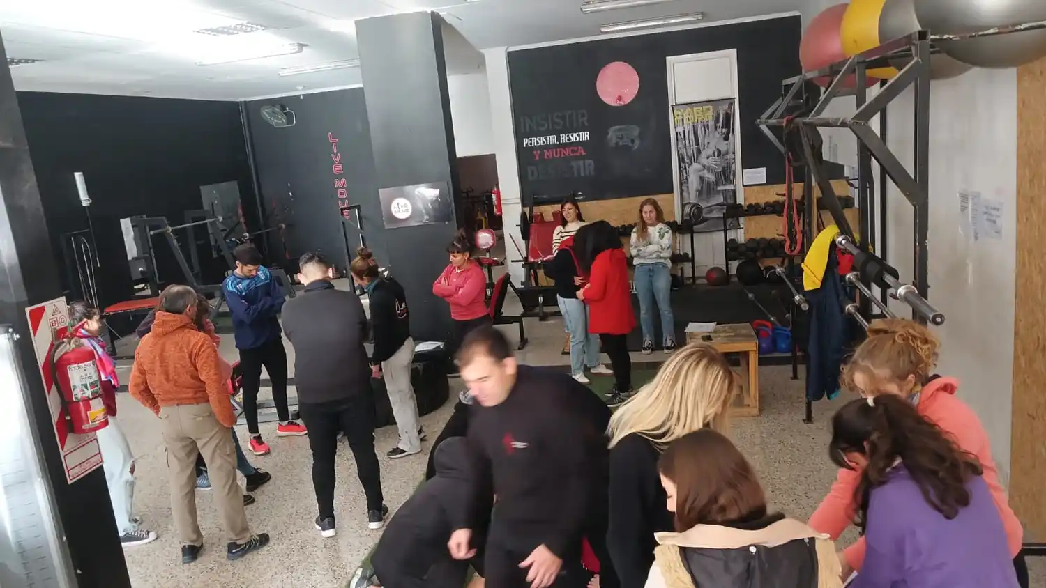 Se realizó un curso de RCP y primeros auxilios