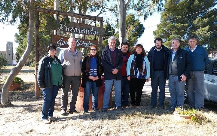 Carmen de Patagones: El intendente Zara y el diputado Nardelli recorrieron obra de agua potable