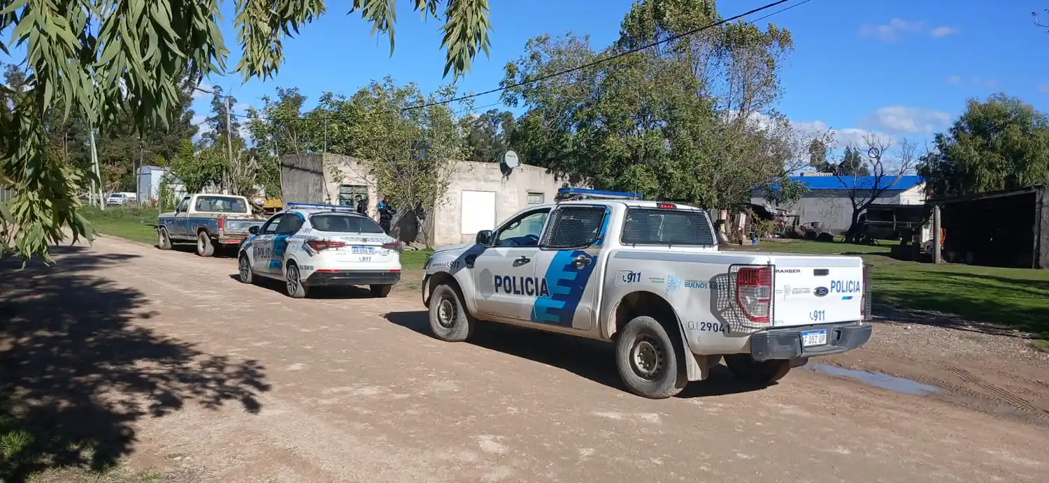 Operativo en la calle Las Piedras