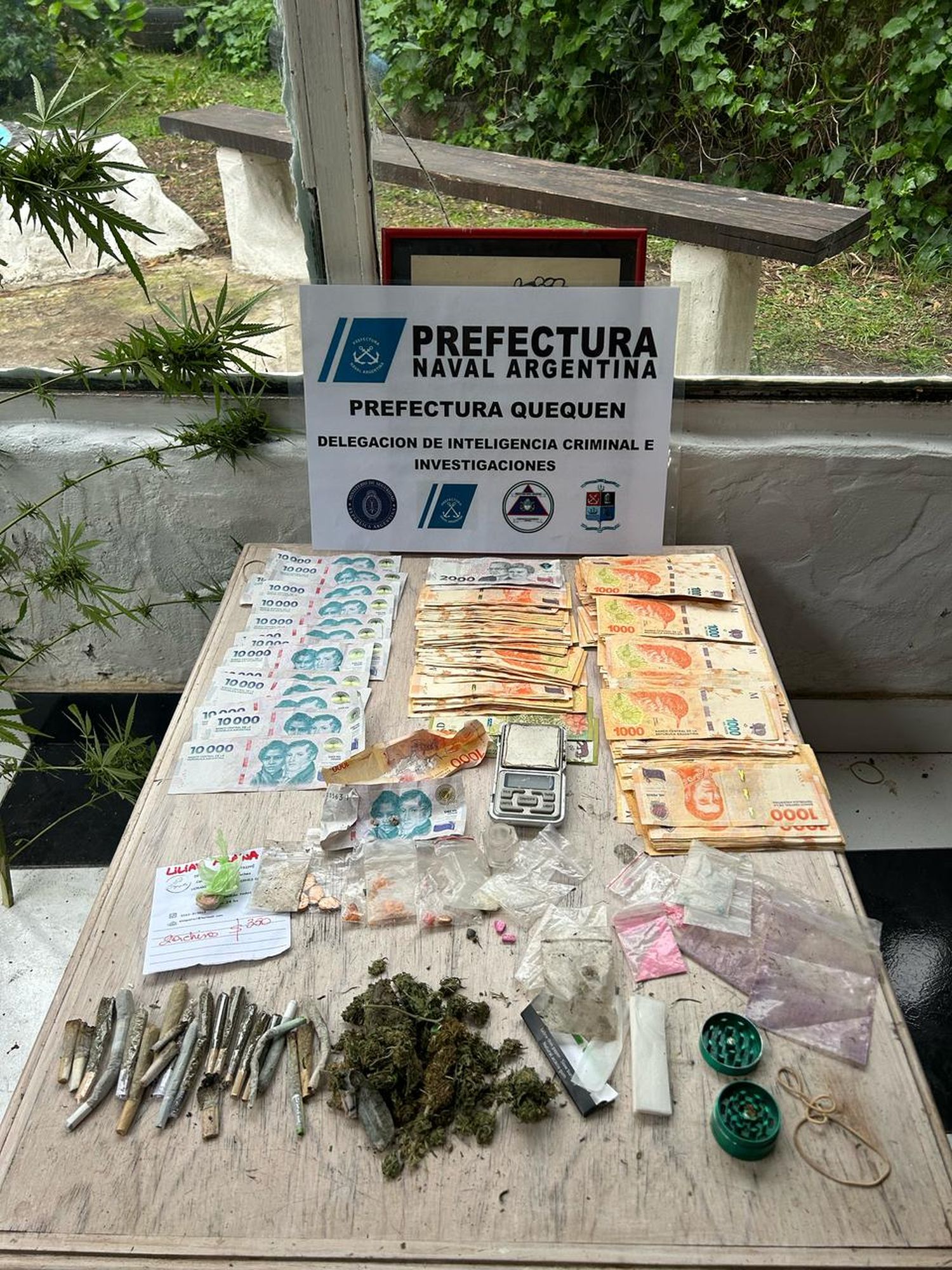 droga secuestrada