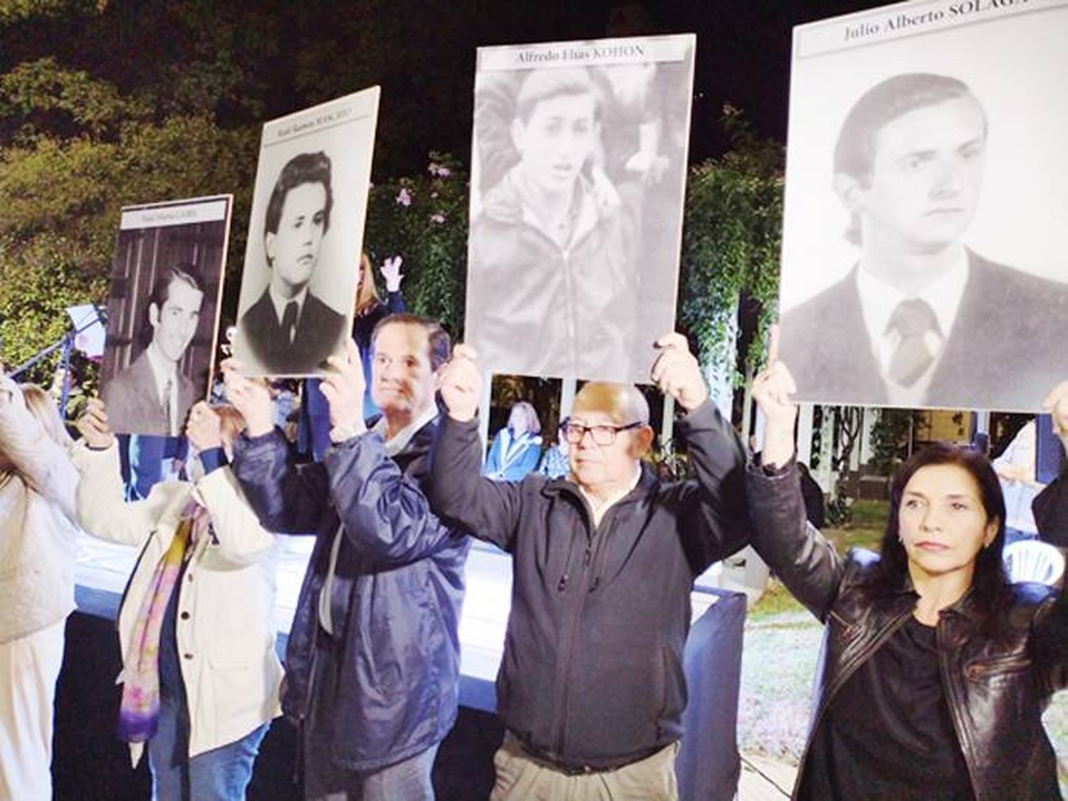 Acto por la Memoria, Verdad y Justicia en plaza Urquiza