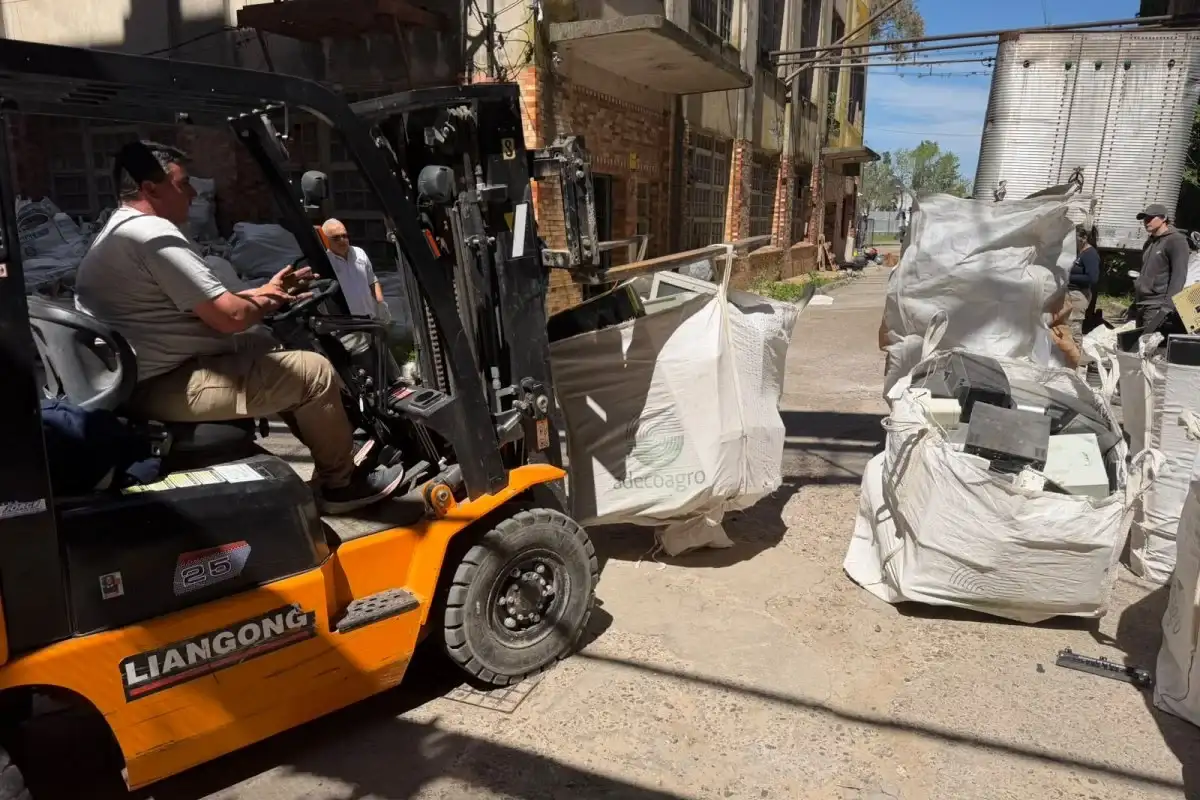 Recolectaron más de 28.000 kilos de residuos electrónicos en lo que va del año