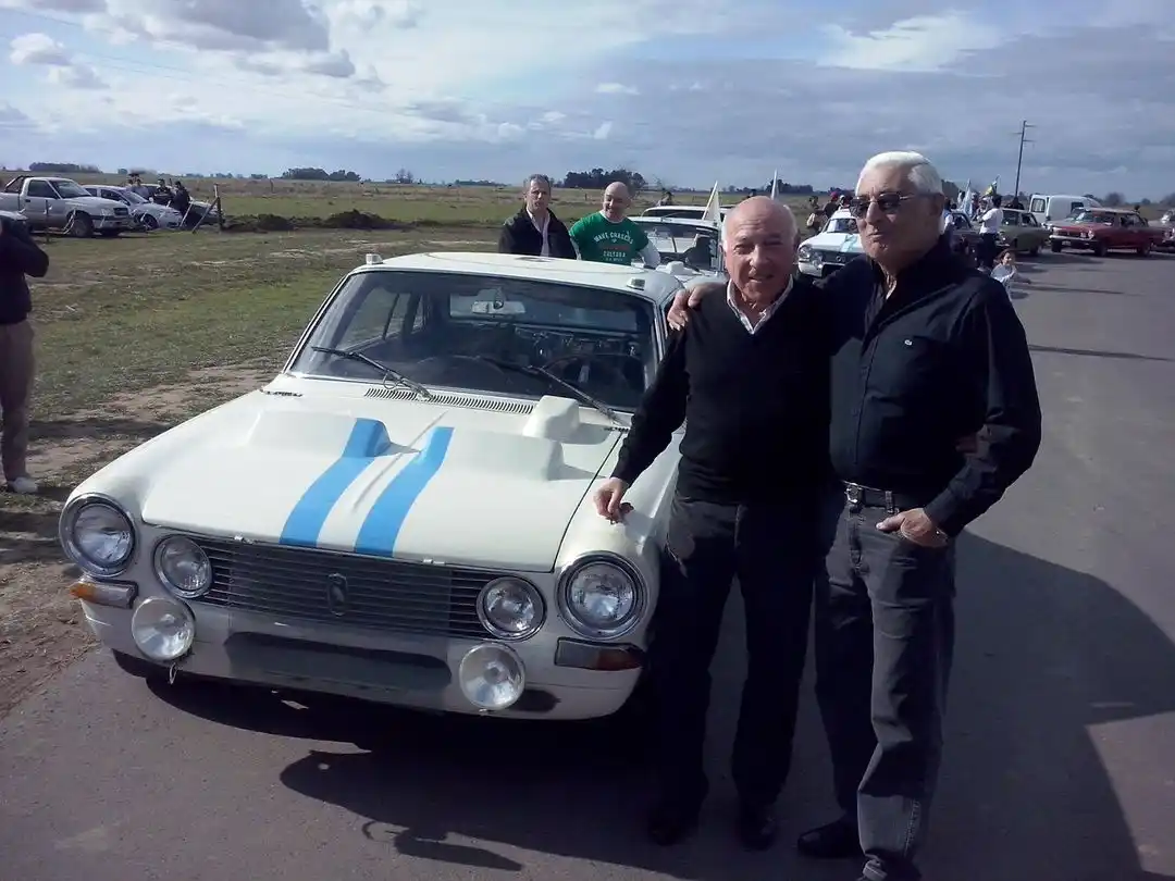 Fangio y Franco volvieron a encontrarse en Balcarce.