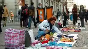 La venta callejera ilegal creció un 18%