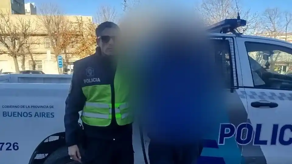 El hombre fue aprehendido