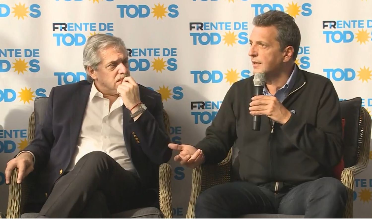 Massa en Necochea: "Nuestra responsabilidad es que podamos 'volver' los argentinos"