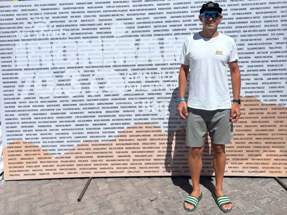 Juan Santoro, otro de los representantes necochenses en San Juan