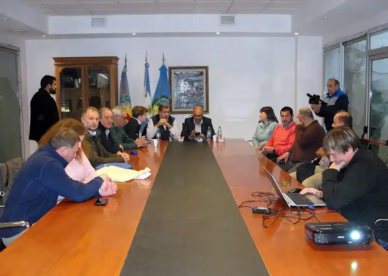 Reino recibió al ministro de Ciencia y Tecnología en Balcarce