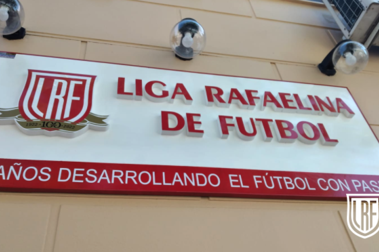 ¡Felices 103 año a la LIga Rafaelina de fútbol!