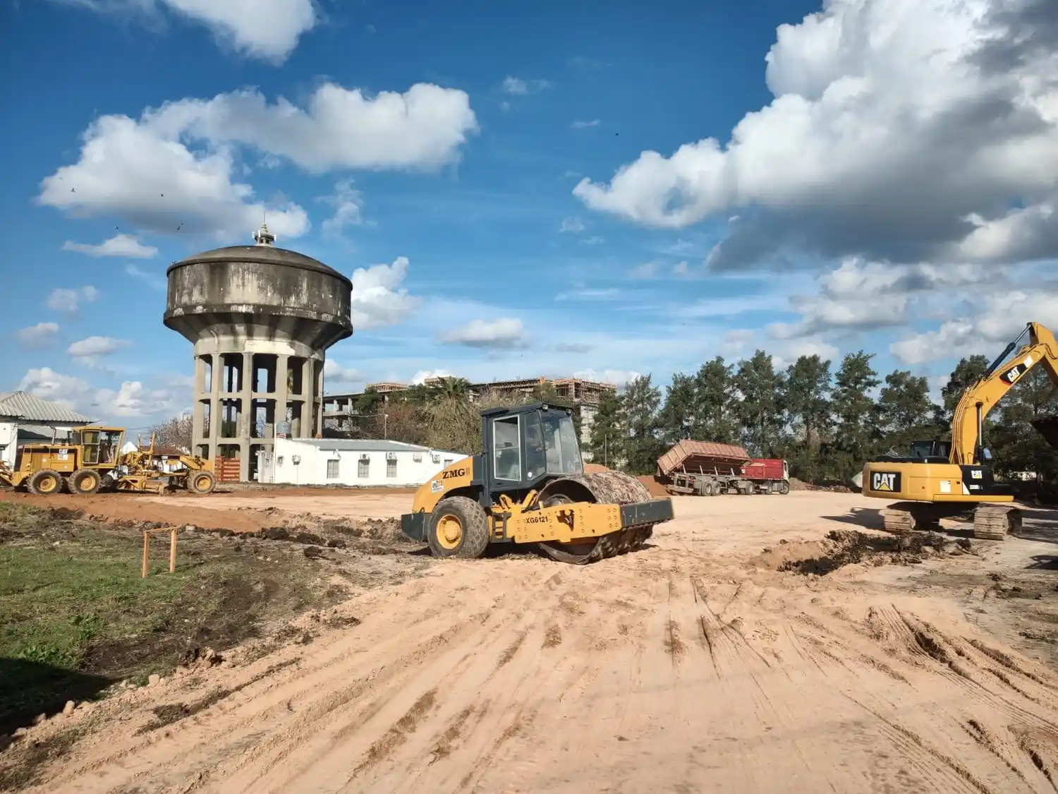 Avanza la construcción de la planta potabilizadora en Gualeguaychú