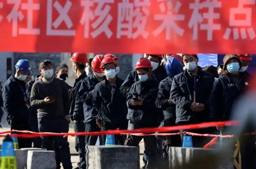 China anunció su mayor número de casos de coronavirus en cuatro meses