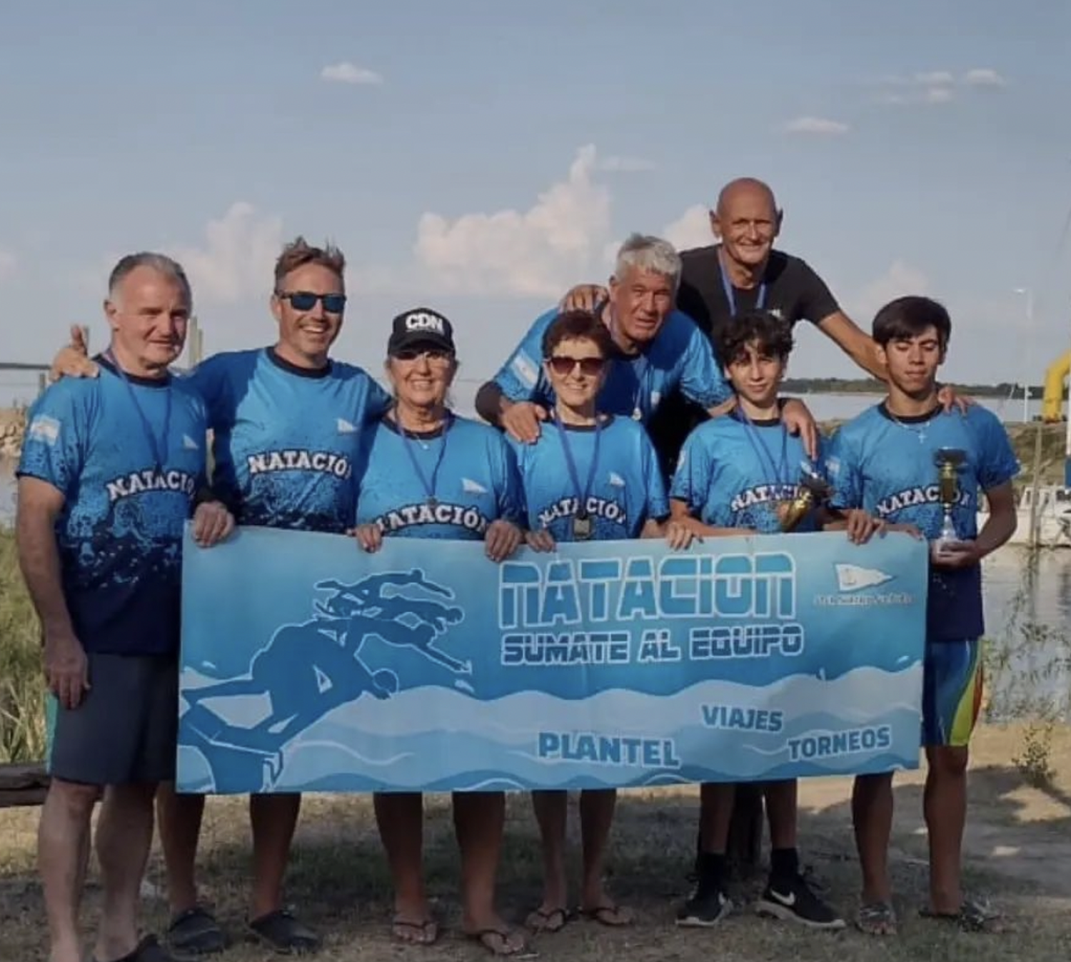 Aguas Abiertas: destacada actuación del equipo de Náutico en Ramallo