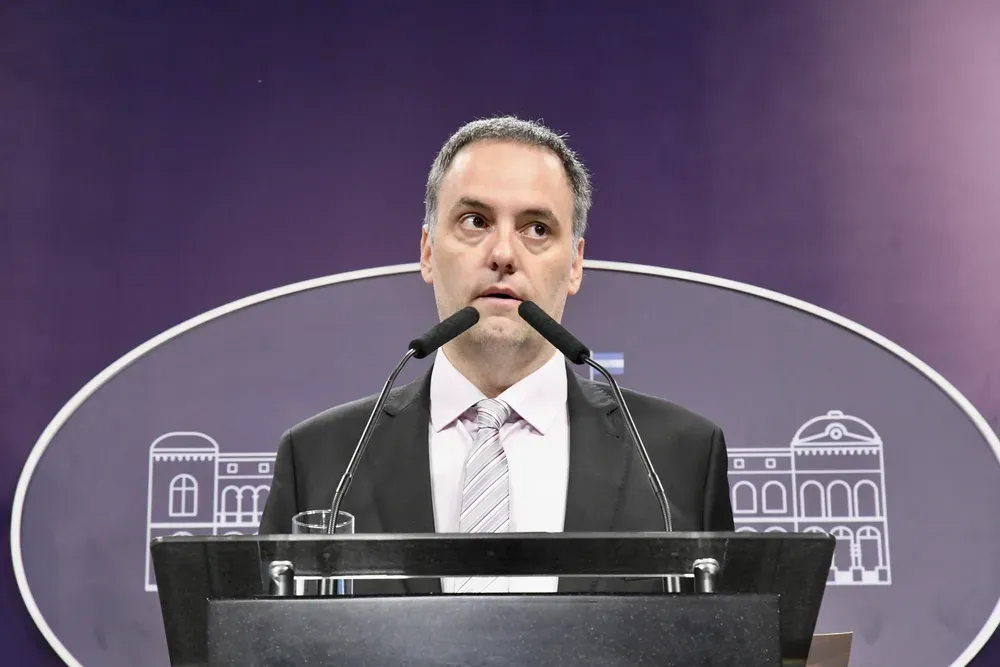 El vocero presidencial, Manuel Adorni