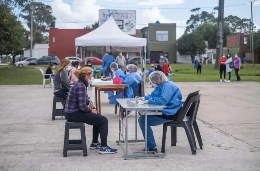 Testeos por los barrios: "La positividad alrededor de un 10%"