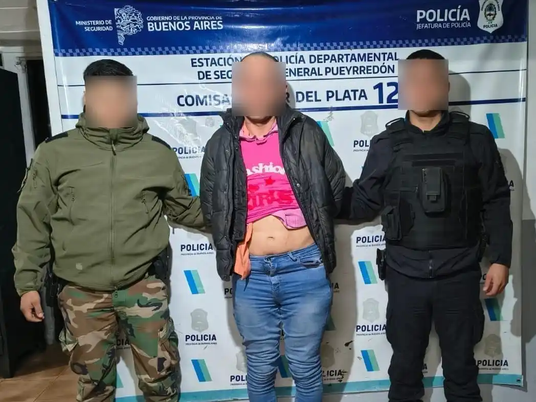 La víctima había activado el botón de pánico para alertar a la policía.