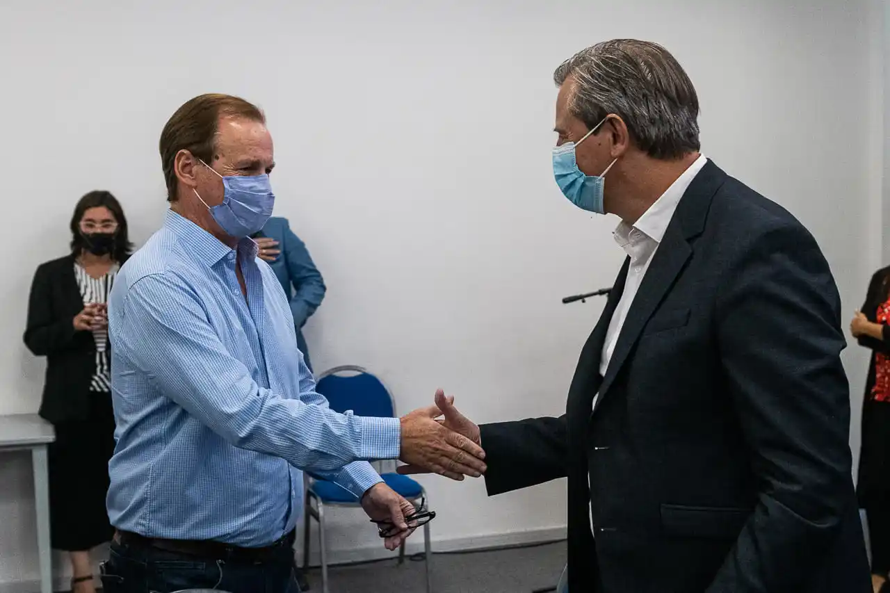 Bordet y Bahl repasaron la agenda de obras para Paraná