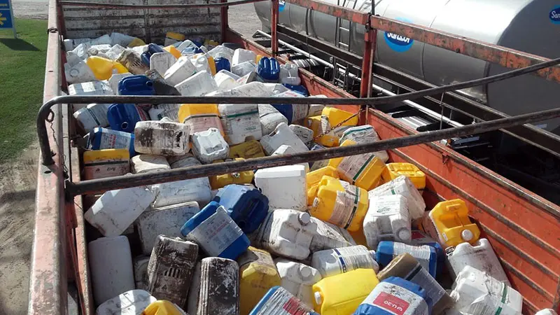 Abrirán temporalmente un acopio de bidones agroquímicos