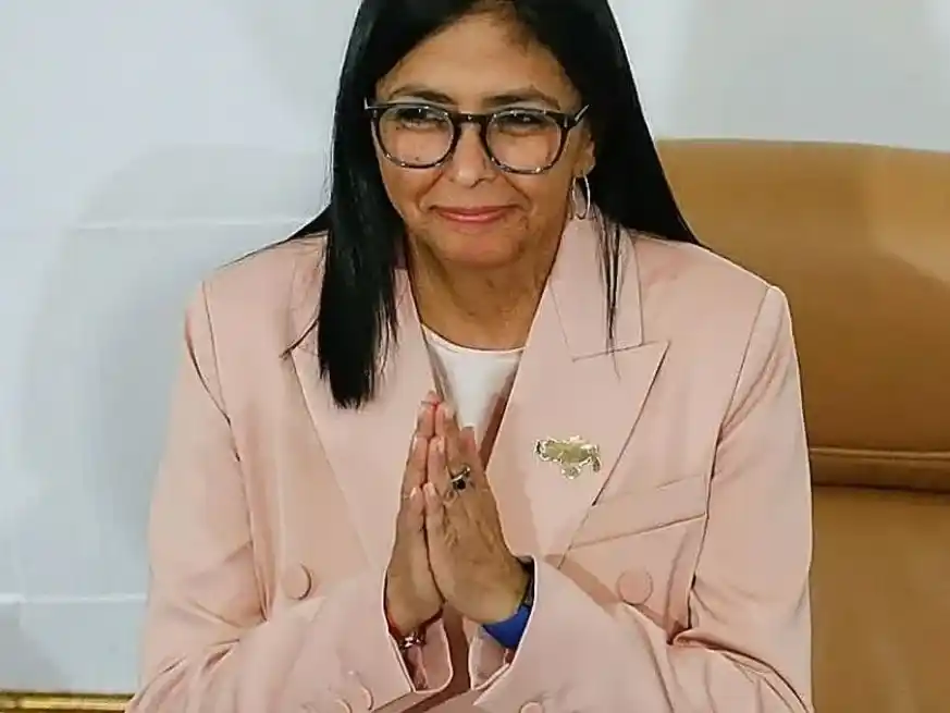 Delcy Rodríguez juró este lunes como presidenta de Venezuela.