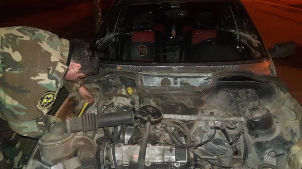 Un menor de 15 años circulaba en auto con irregularidades