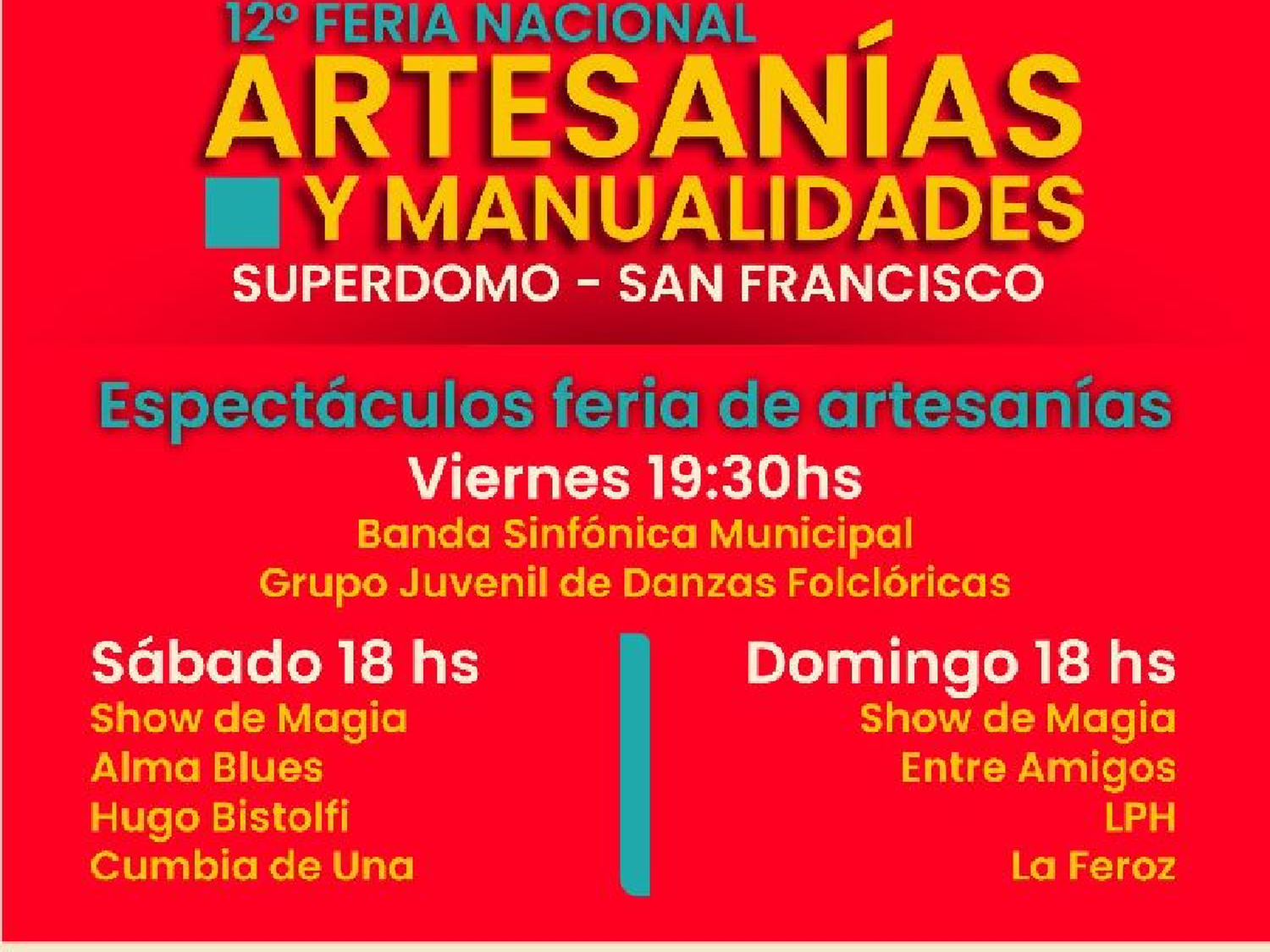 Arranca la 12ª Feria Nacional de Artesanías y Manualidades