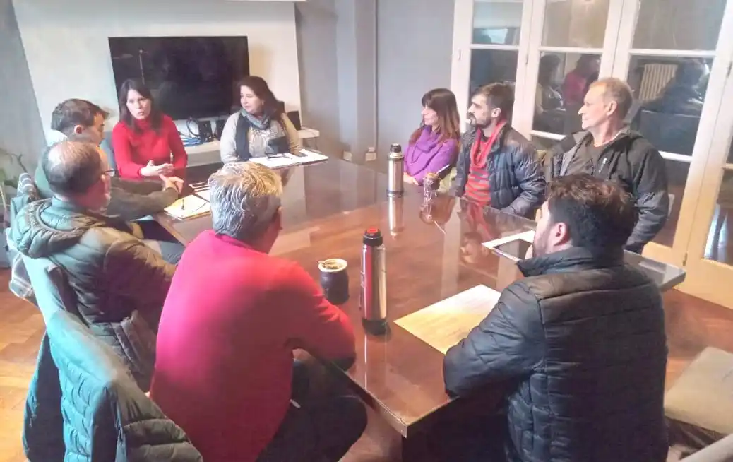 Funcionarios municipales recibieron a la Asamblea de la Cultura