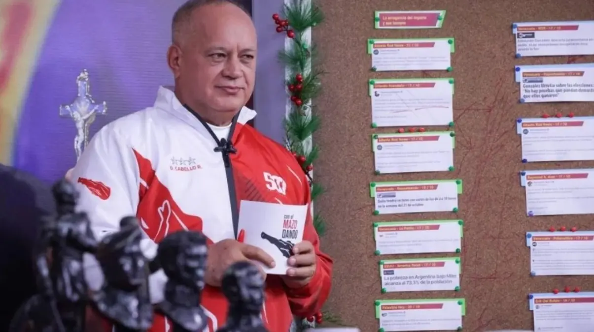Diosdado Cabello reafirmó que elecciones venezolanas pudieran realizarse antes de lo estimado