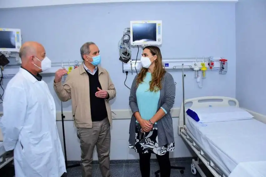 El Hospital Central tiene un nuevo sector de internación para pacientes covid-19
