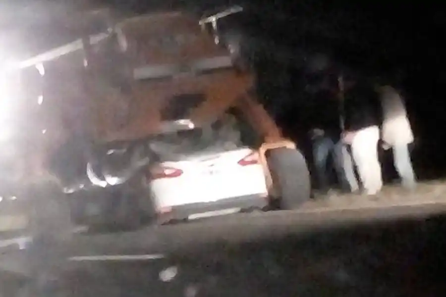 La ruta se cobró otra víctima: un vecino de Ramona murió tras chocar contra una máquina sembradora