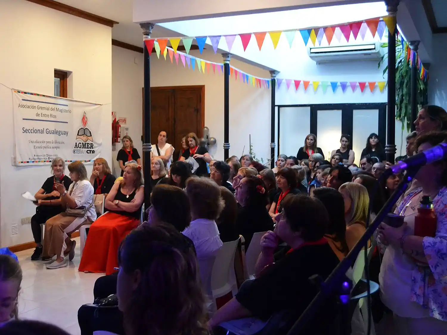 AGMER realizó la muestra anual de talleres con gran participación del sector pasivo