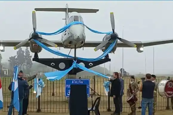 Inauguraron el emplazamiento del Pucará en el acceso a Ataliva