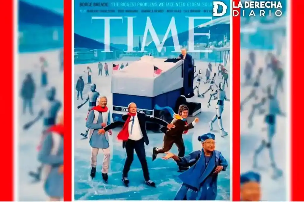Milei, uno de los personajes de tapa de TIME