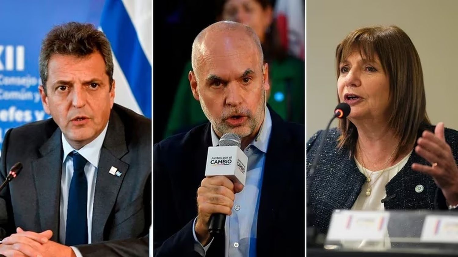 En la recta final antes de las PASO, Massa, Larreta y Bullrich harán campaña en Santa Fe