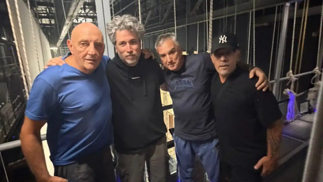 José Goity, Mariano Cohen y Marcelo González se reunieron en Mar del Plata.