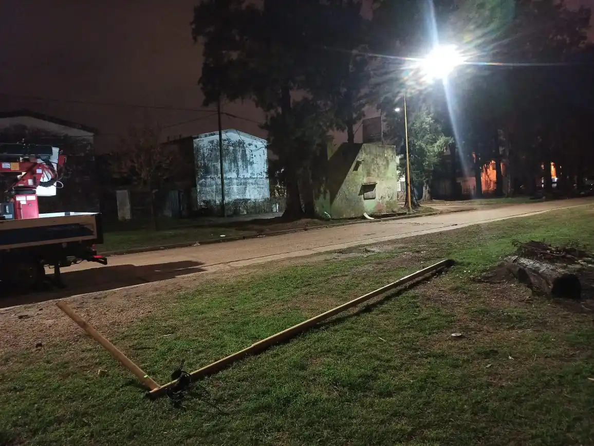 Costará más de 5 millones de pesos arreglar las columnas vandalizadas