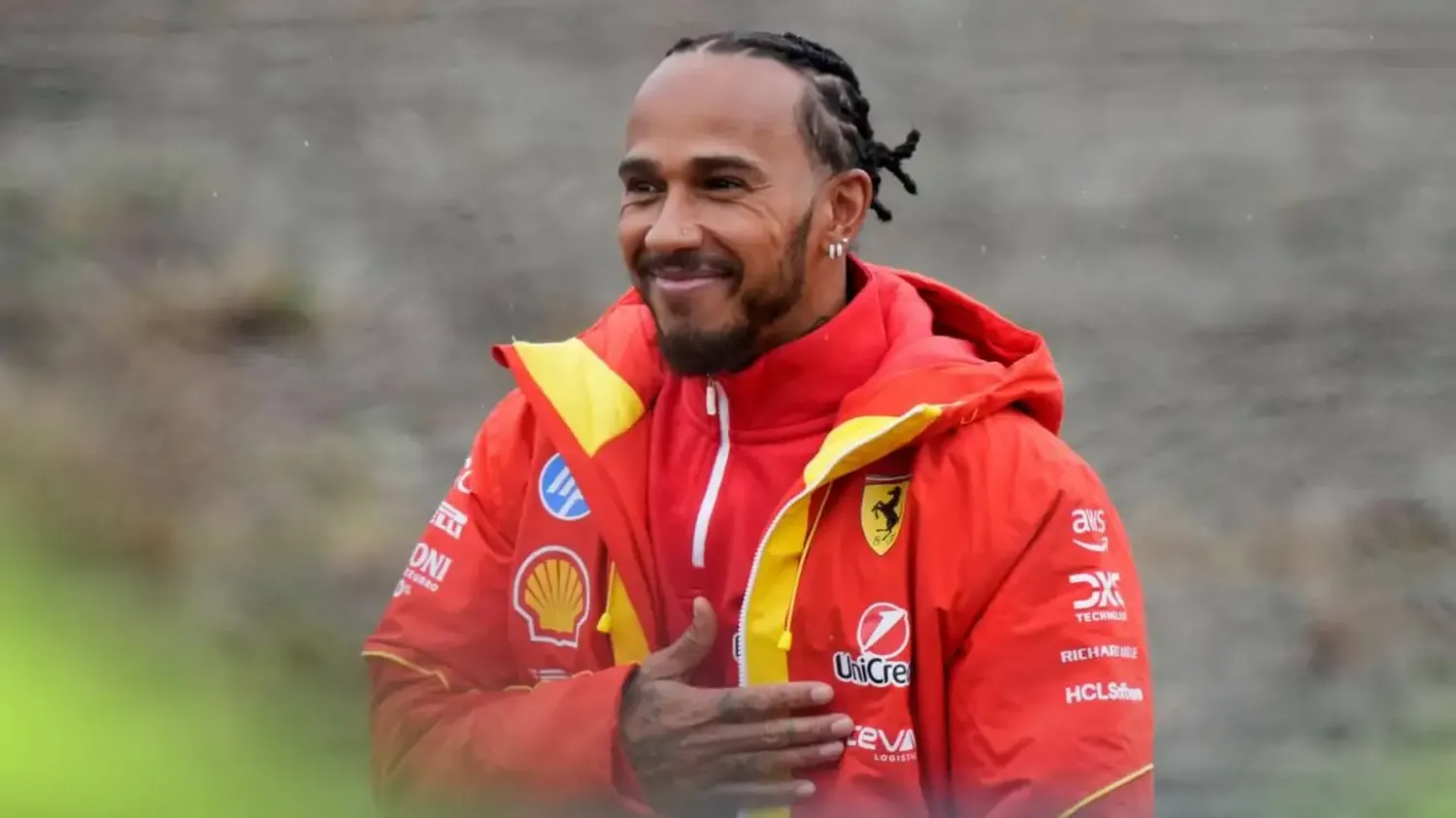 Hamilton llegó a Ferrari.