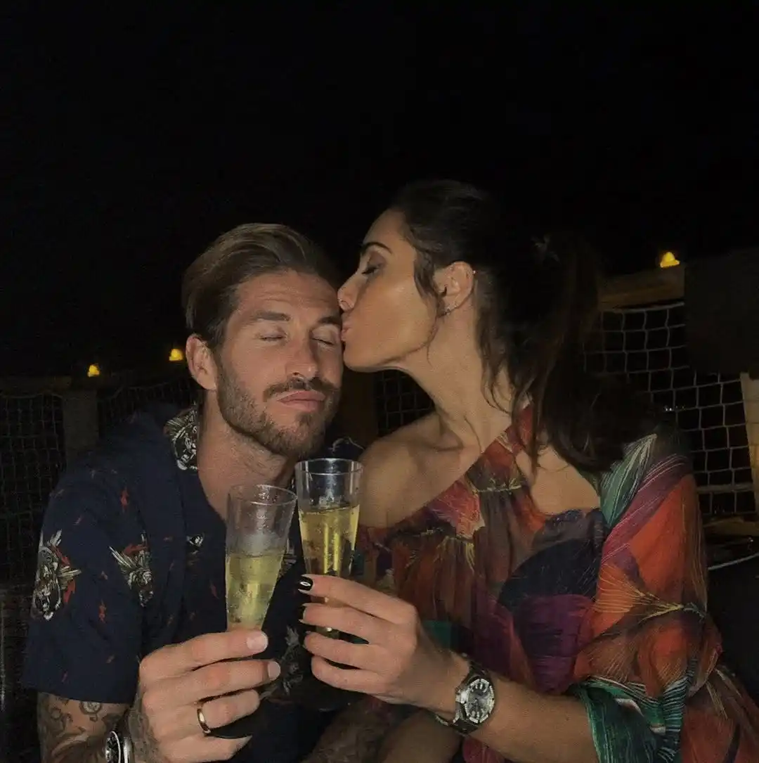 Con esta imagen Pilar Rubio saludó a su marido, Sergio Ramos, por su cumpleaños