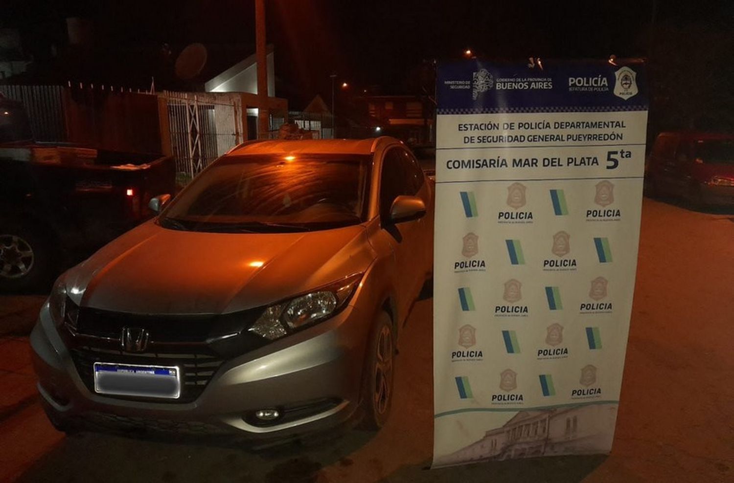 Recuperaron en Mar del Plata un auto robado el año pasado en Capital Federal