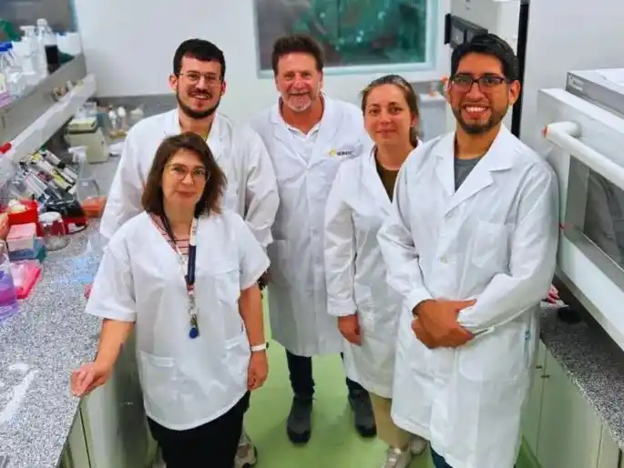 El equipo de trabajo de Inta y Bioinnovo.