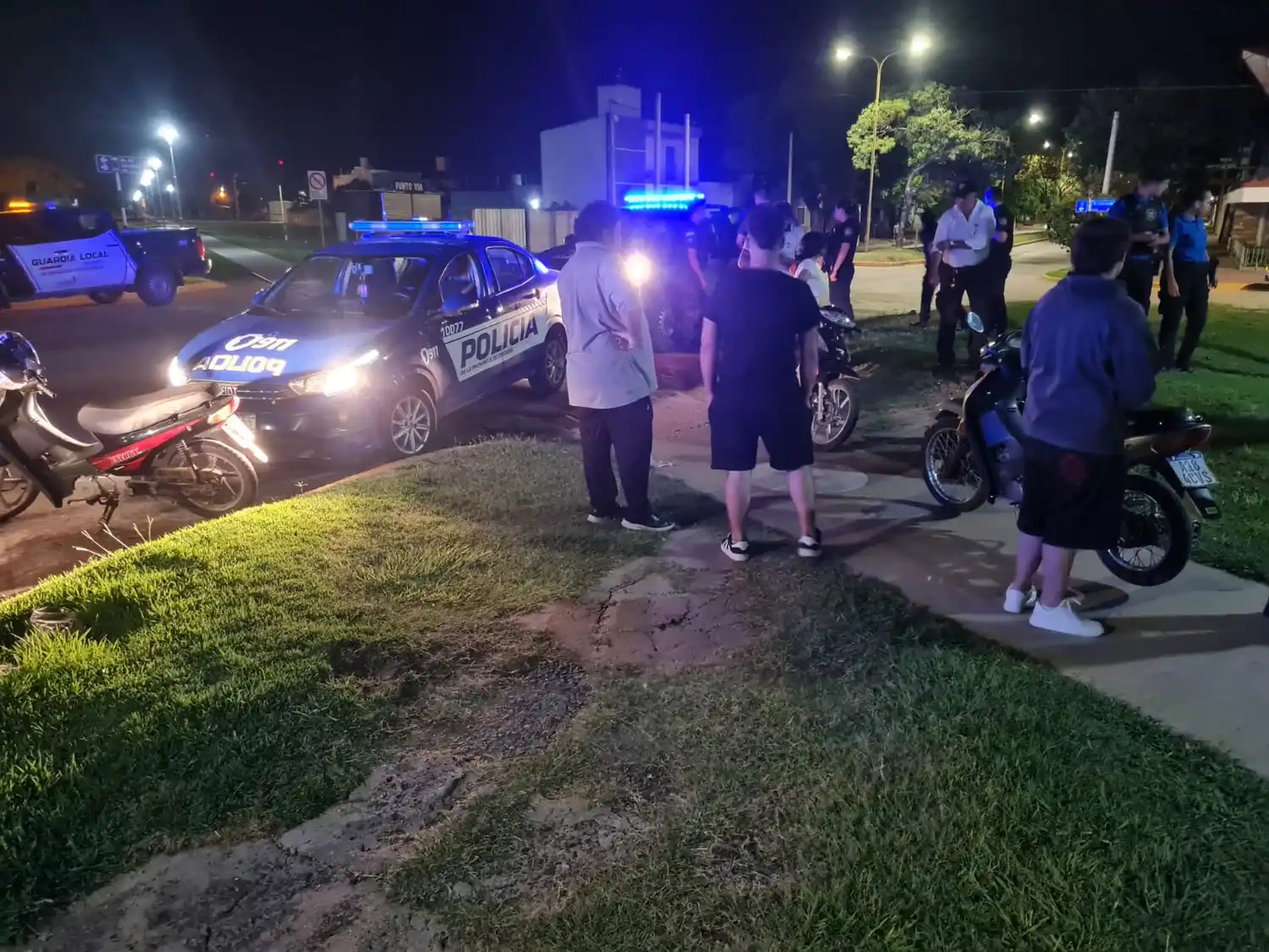 Esta madrugada hubo operativos.