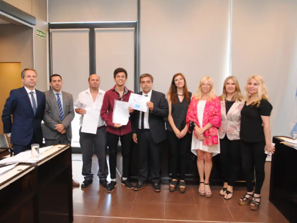 El Concejo Deliberante distinguió a Uriel Ghigo